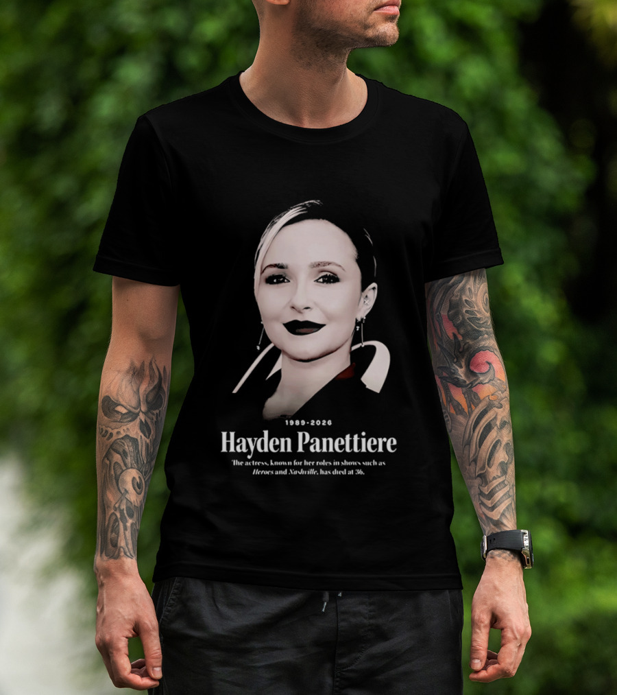 1989 2026 Hayden Panettiere Nashville Actress T-Shirt