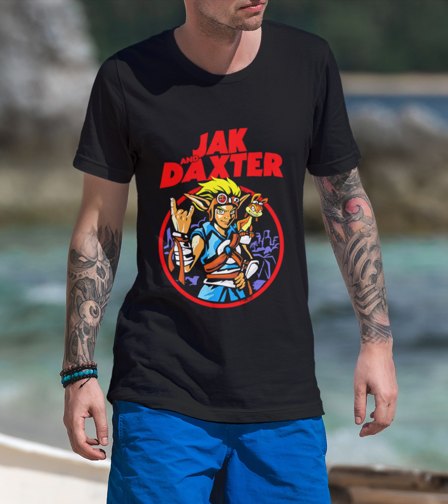 Jak And Daxter Iconic Characters T-Shirt