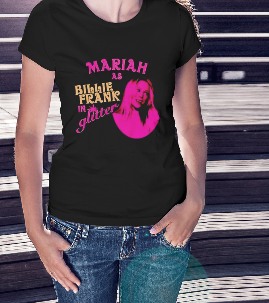 Mariah As Billie Frank In Glitter Pink Image T-Shirt