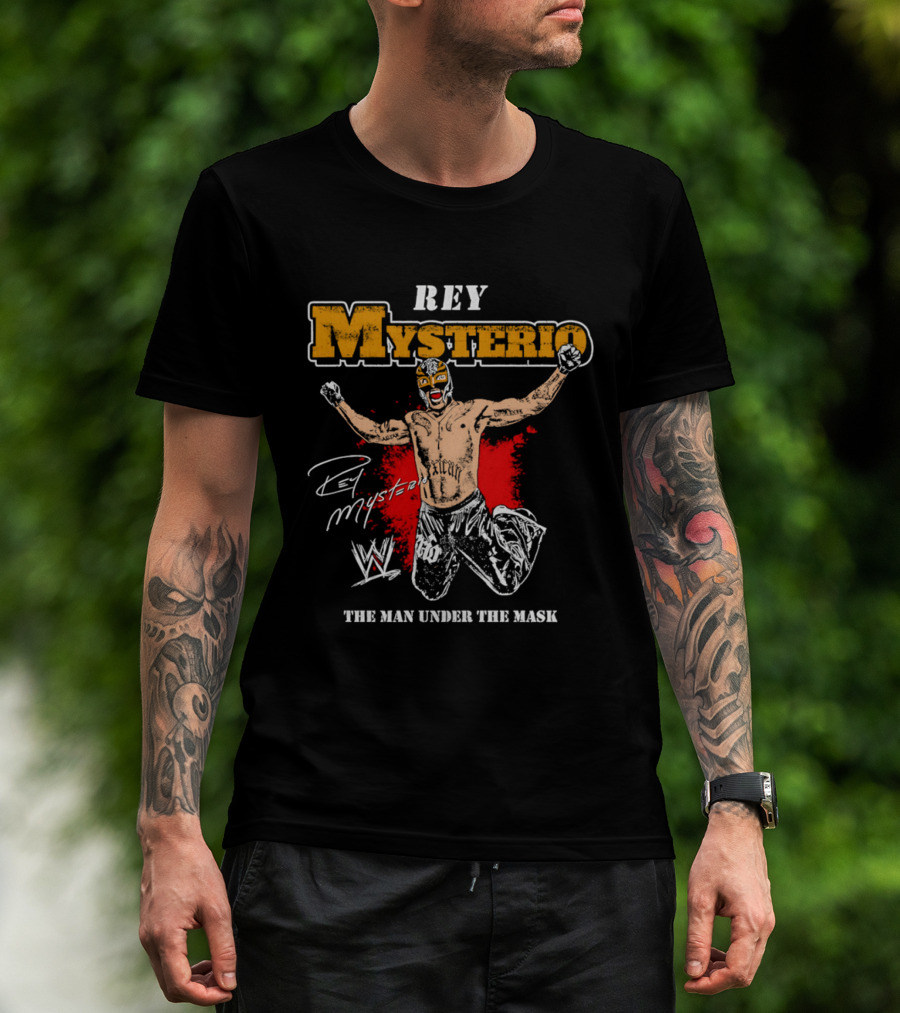 Rey Mysterio WWE The Man Under The Mask T-Shirt