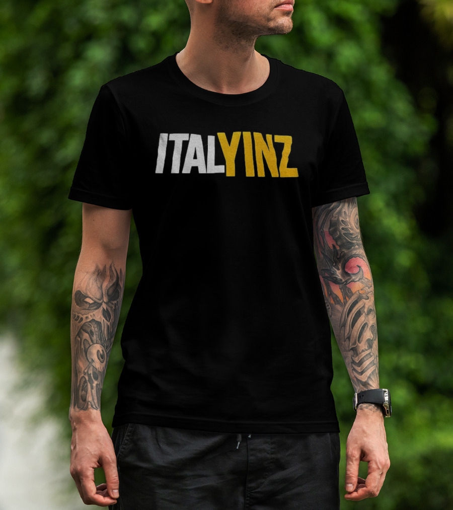 Italyinz Yinzer Pittsburgh T-Shirt