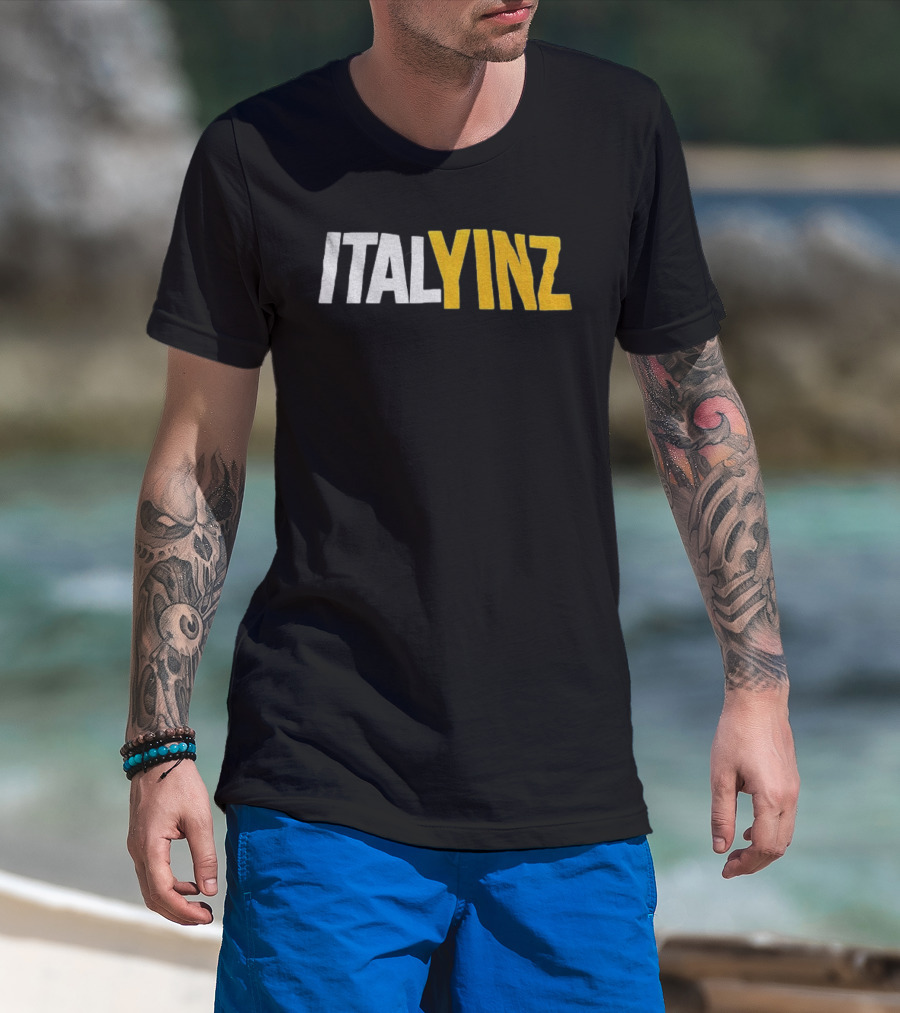Italyinz Yinzer Pittsburgh T-Shirt