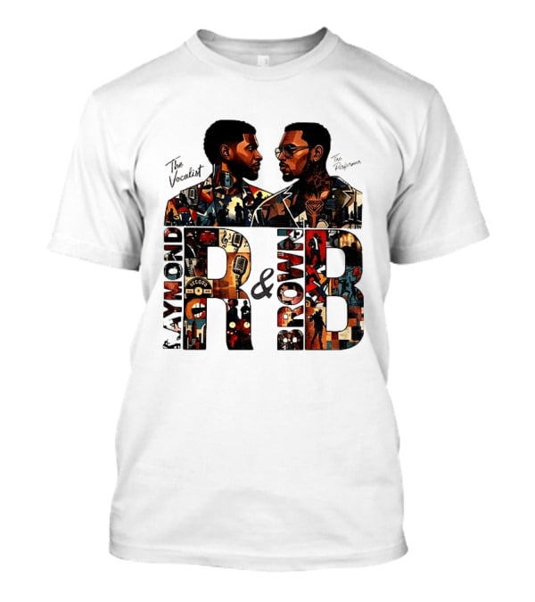 Usher Chris Brown Raymond R And B Tour 2026 Concert Hip Hop The Vocalist The Performer T-Shirt
