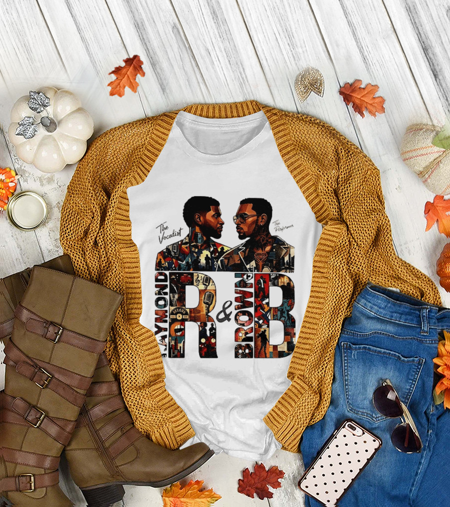 Usher Chris Brown Raymond R And B Tour 2026 Concert Hip Hop The Vocalist The Performer T-Shirt