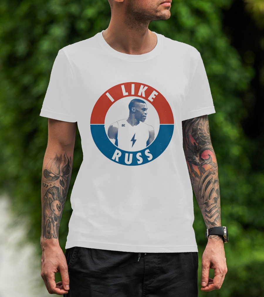 I Like Russ Oklahoma City Thunder Westbrook T-Shirt