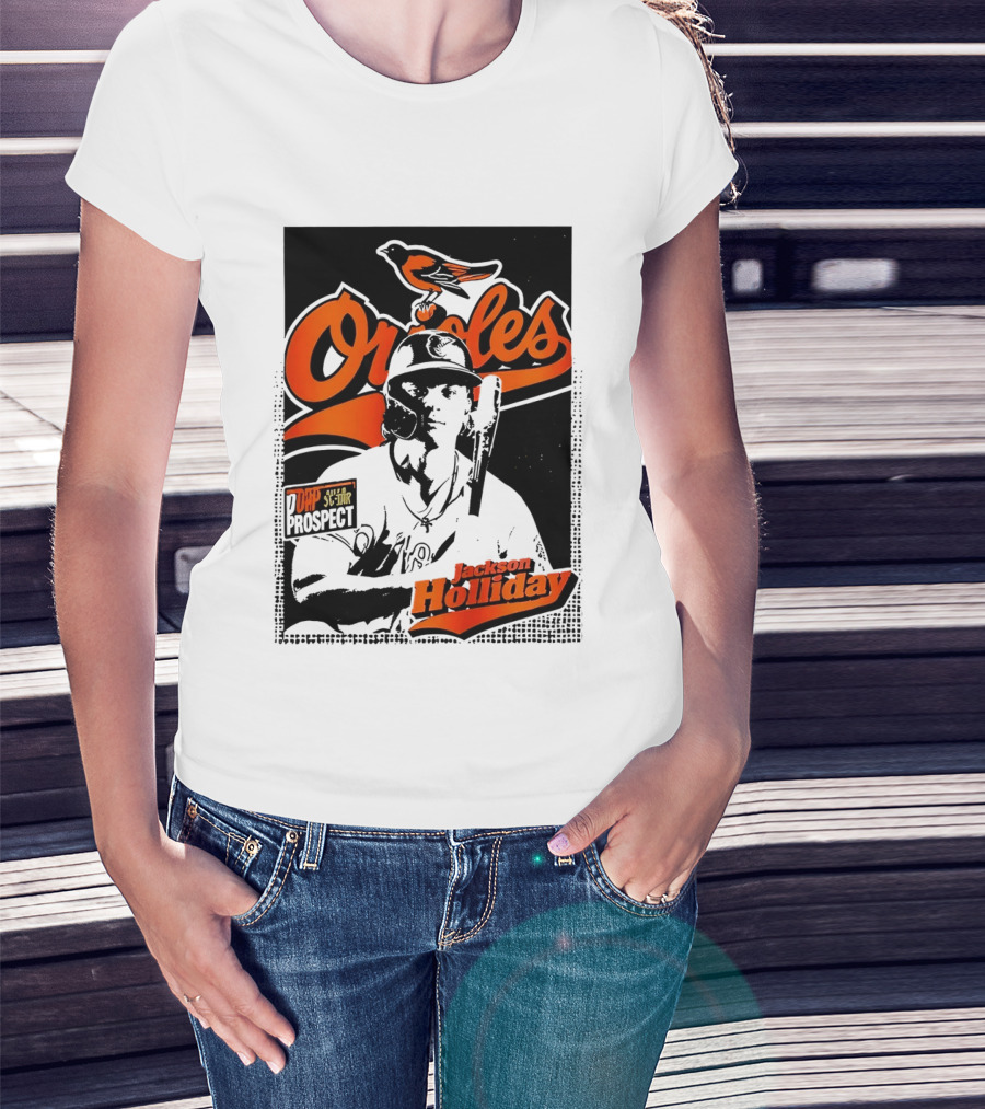 Orioles Top Prospect All Star Jackson Holliday Debut 2026 T-Shirt
