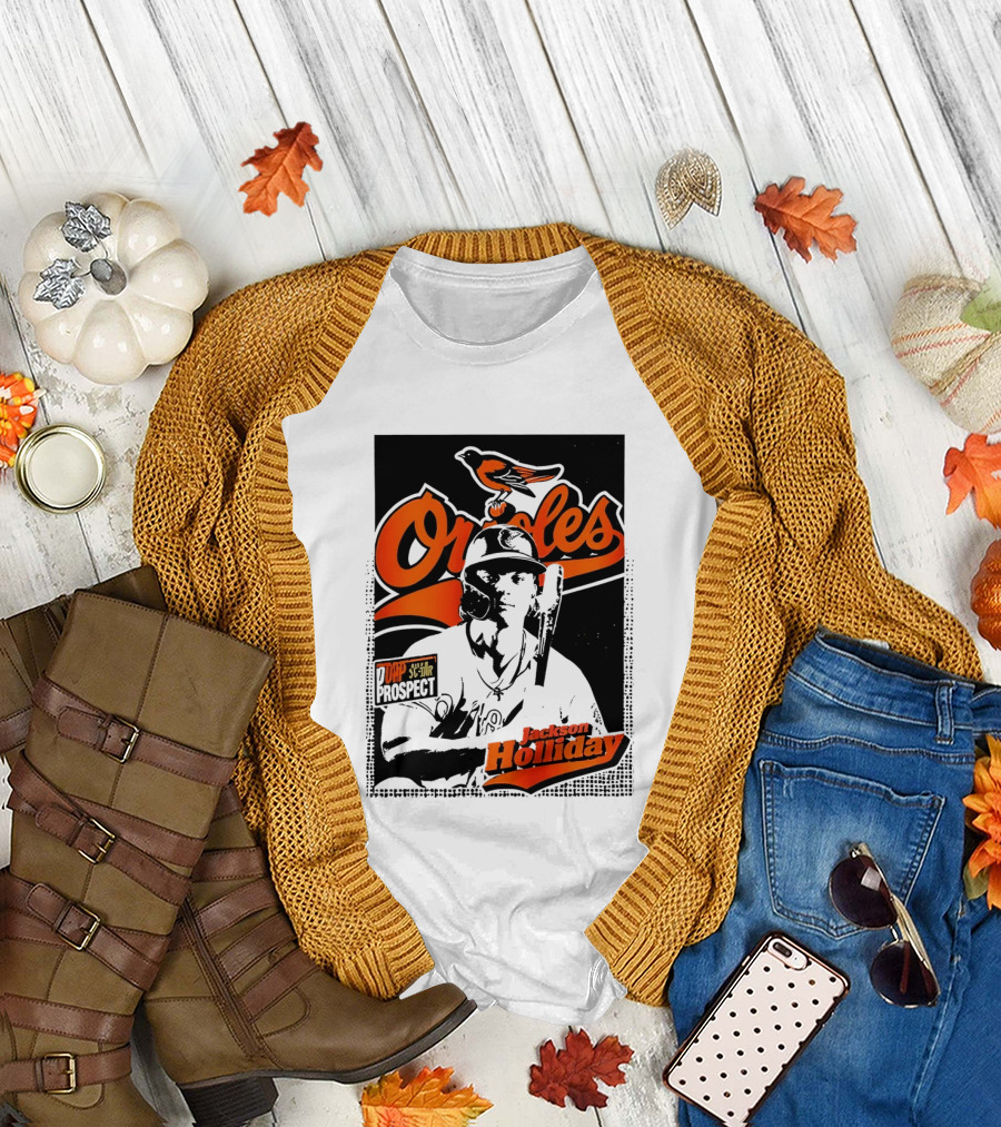 Orioles Top Prospect All Star Jackson Holliday Debut 2026 T-Shirt