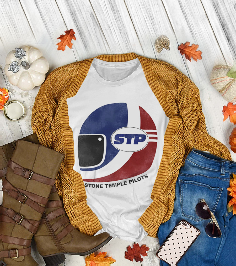 Stone Temple Pilots STP Helmet T-Shirt
