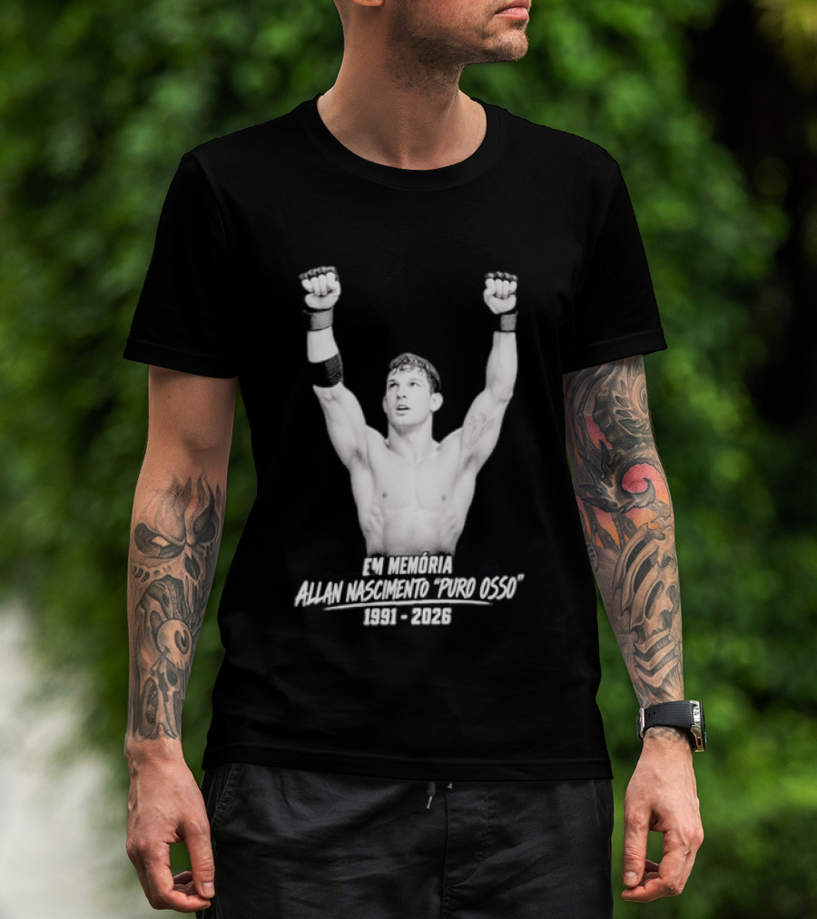 Ian Machado Garry Em Memória Allan Nascimento Puro Osso 1990 2026 T-Shirt