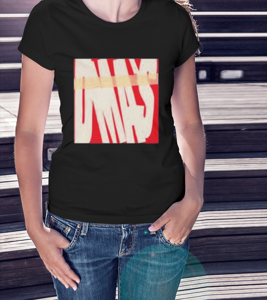 DMA's DMA's Album Cover Art Distorted Red White T-Shirt