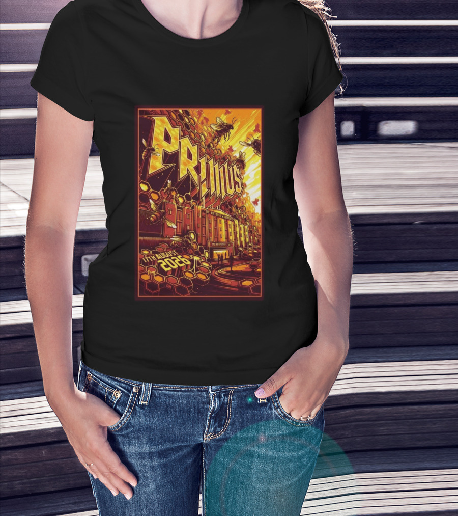 Primus O2 Victoria Warehouse Manchester UK 17th August 2026 T-Shirt