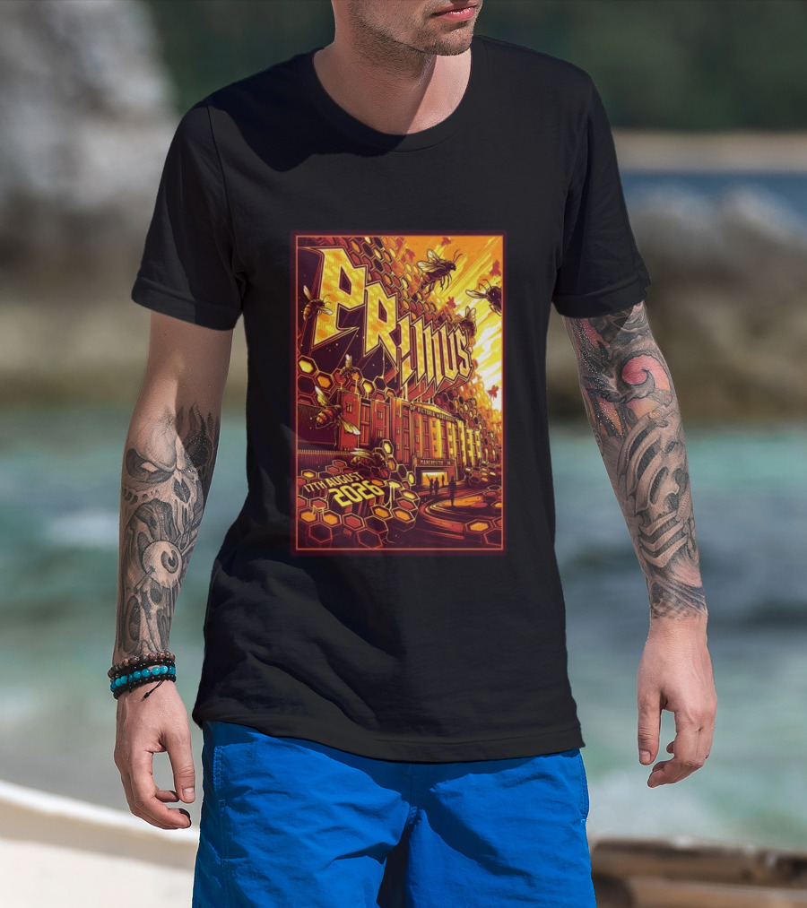 Primus O2 Victoria Warehouse Manchester UK 17th August 2026 T-Shirt