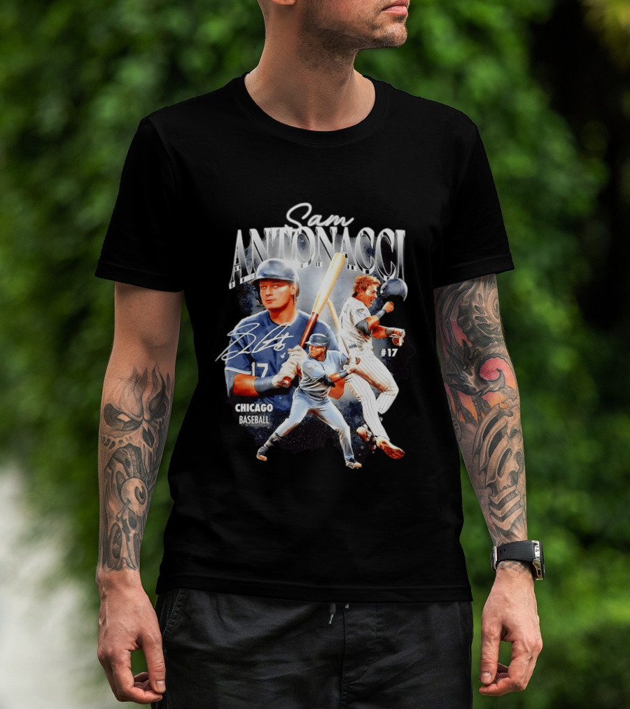 Sam Antonacci Chicago White Sox Baseball #17 2026 T-Shirt
