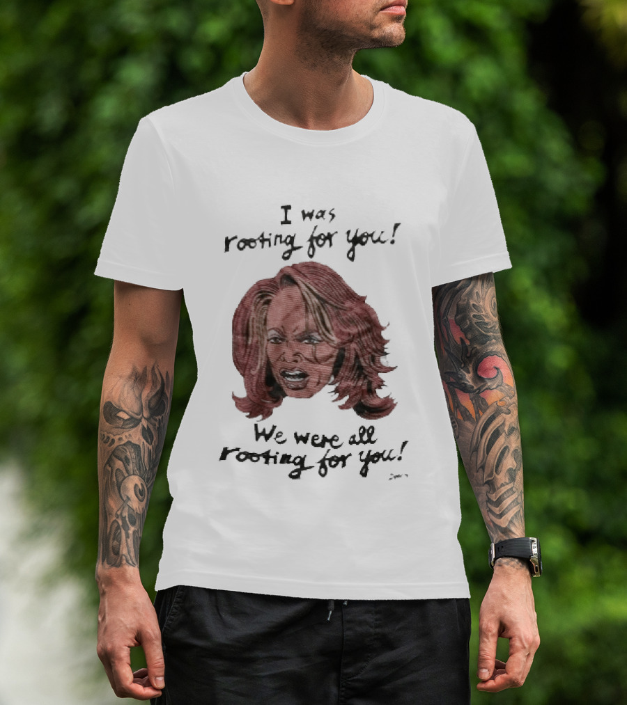 Sina Sparrow I Was Rooting For You We Were All Rooting For You Iconic Expression T-Shirt