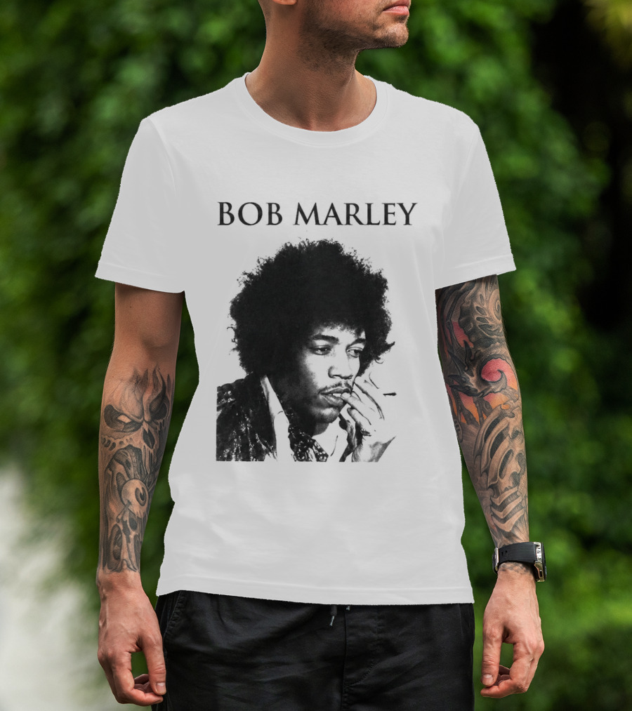 Bob Marley Jimi Hendrix T-Shirt