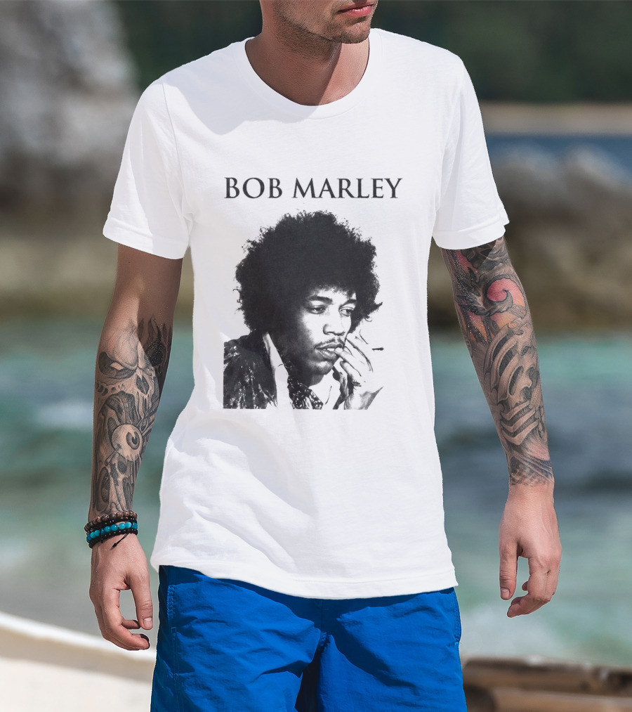 Bob Marley Jimi Hendrix T-Shirt