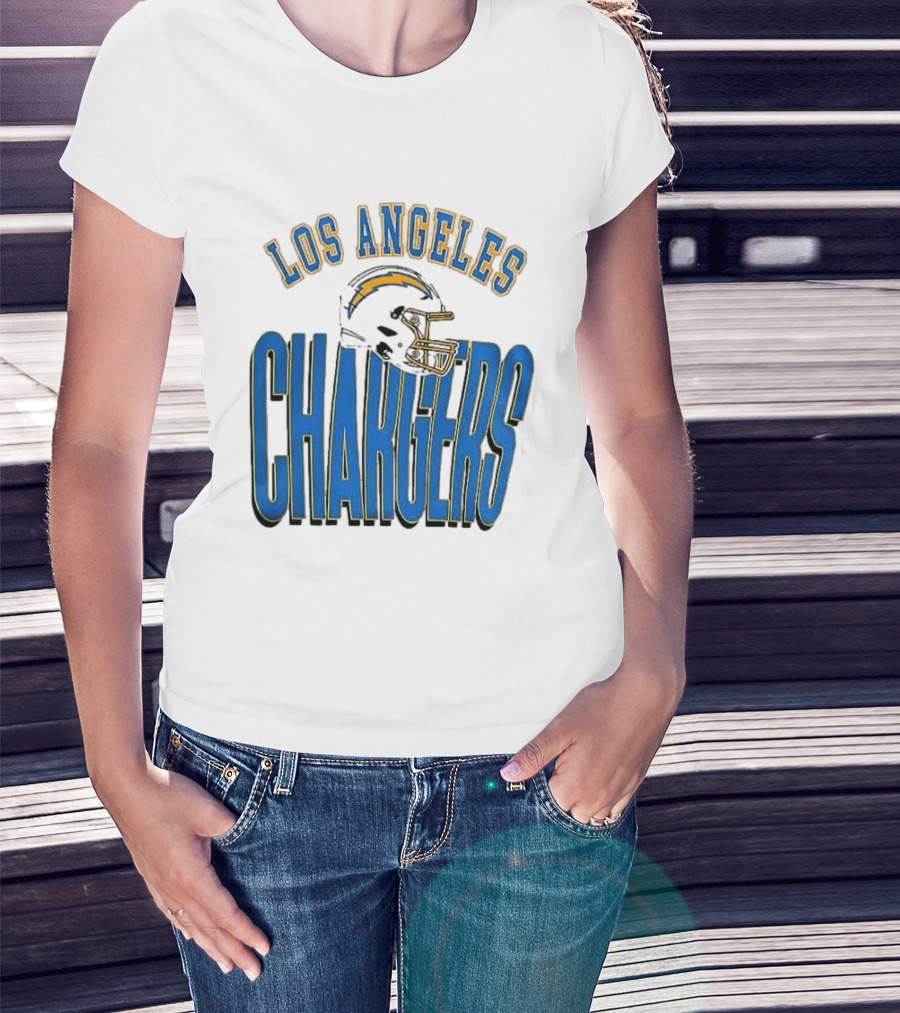 Los Angeles Chargers Helmet Everyone Es Women's Sports T-Shirt
