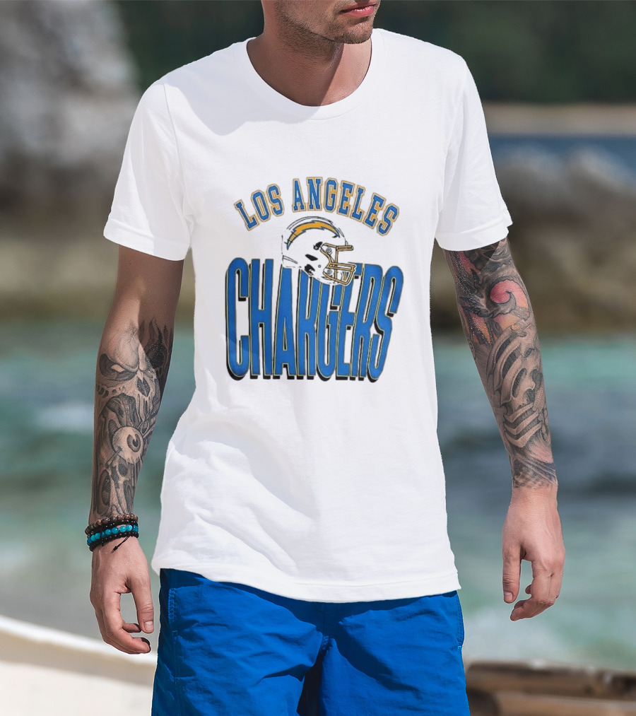 Los Angeles Chargers Helmet Everyone Es Women's Sports T-Shirt