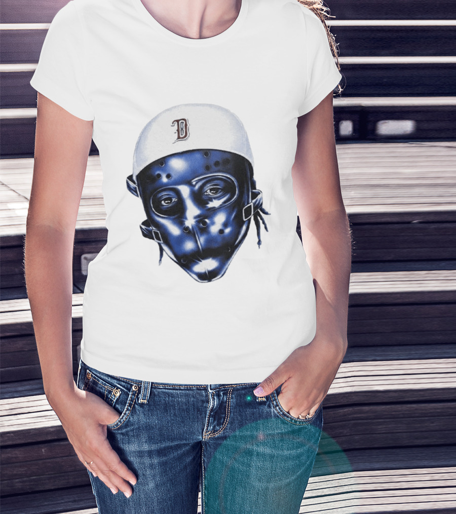 Stray Lee Know Concert Blue Hockey Mask D Cap T-Shirt