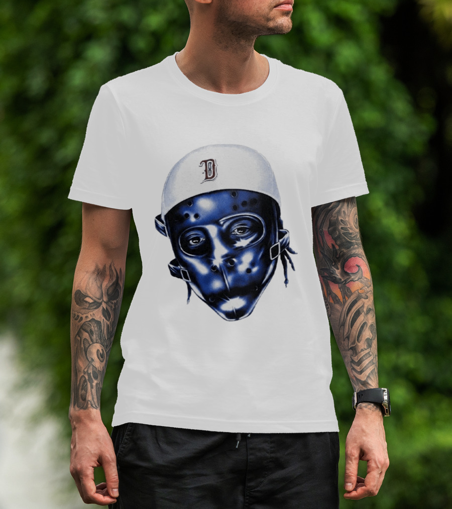 Stray Lee Know Concert Blue Hockey Mask D Cap T-Shirt