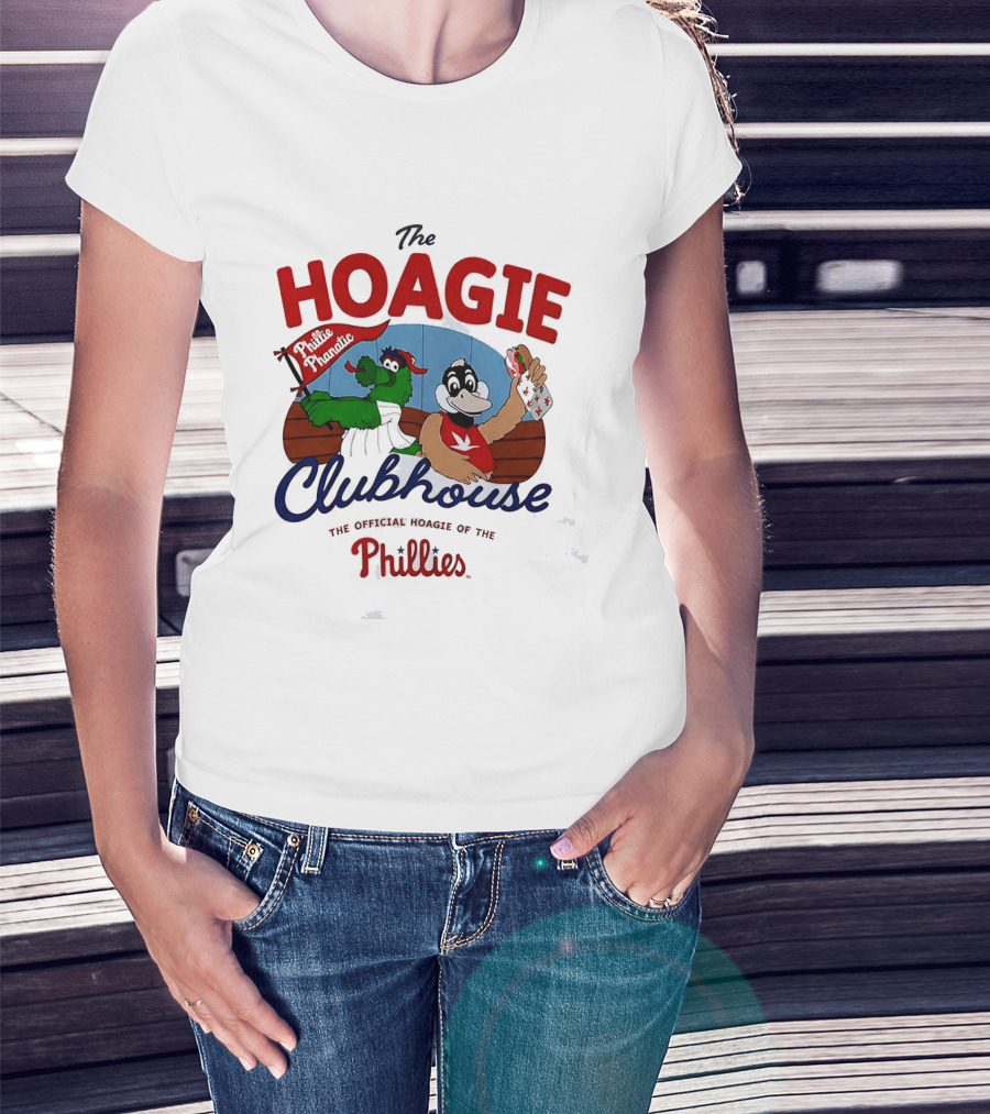 The Hoagie Clubhouse Official Hoagie Of The Phillies T-Shirt