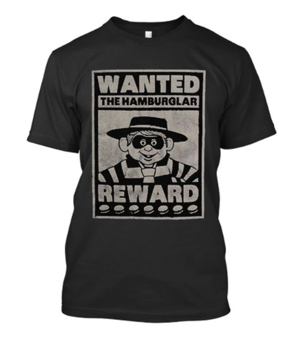 Wanted The Hamburglar Reward Wanted T-Shirt