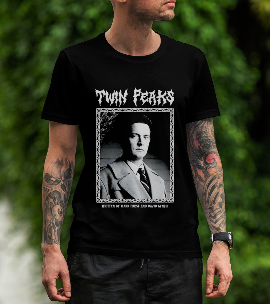 Twin Peaks Written By Mark Frost And David Lynch Dale Cooper T-Shirt