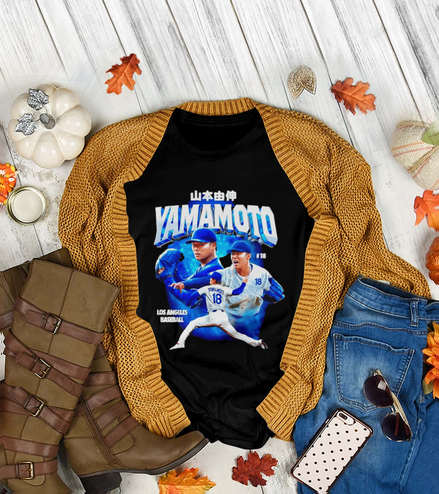 Yamamoto #18 Los Angeles Baseball 2026 T-Shirt