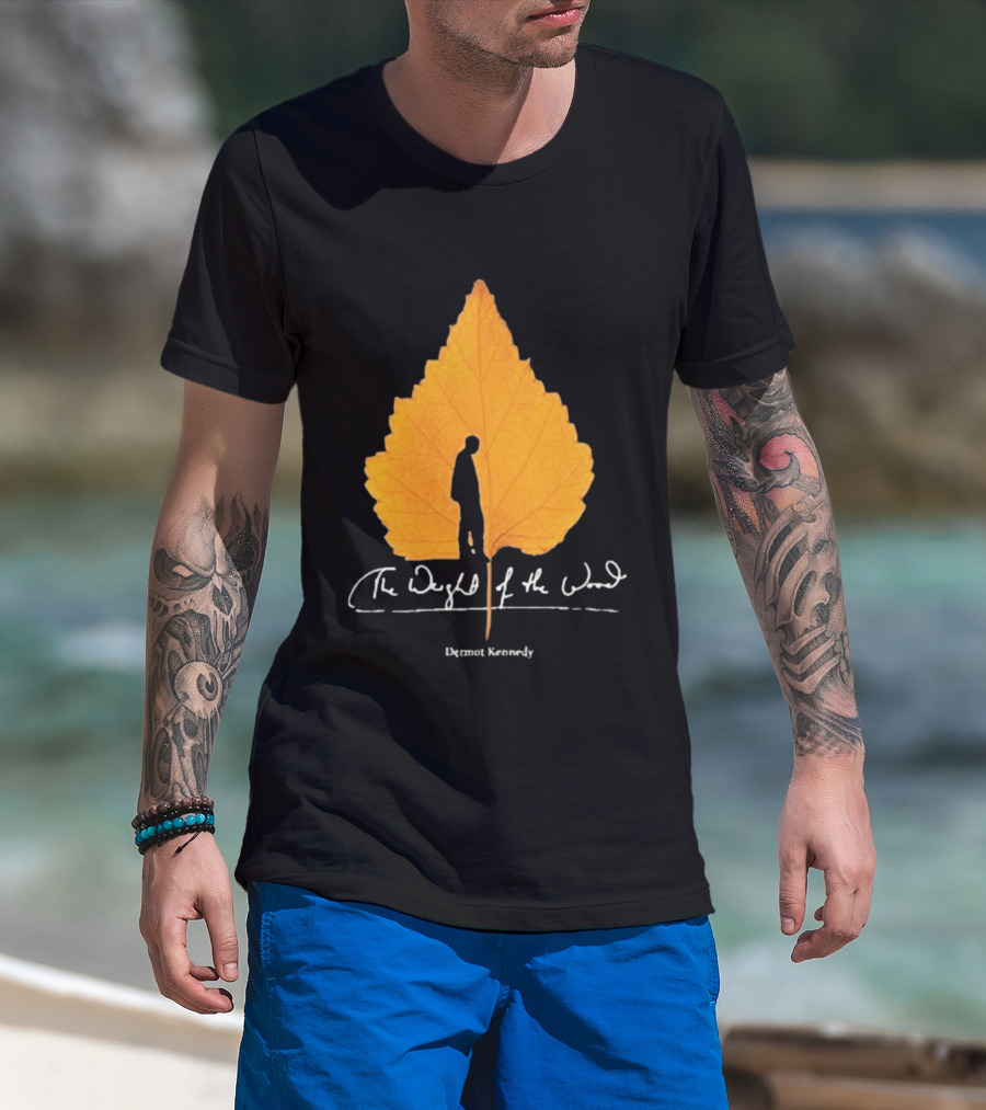The Daylight And The Wind Dermot Kennedy Black Leaf Tour T-Shirt