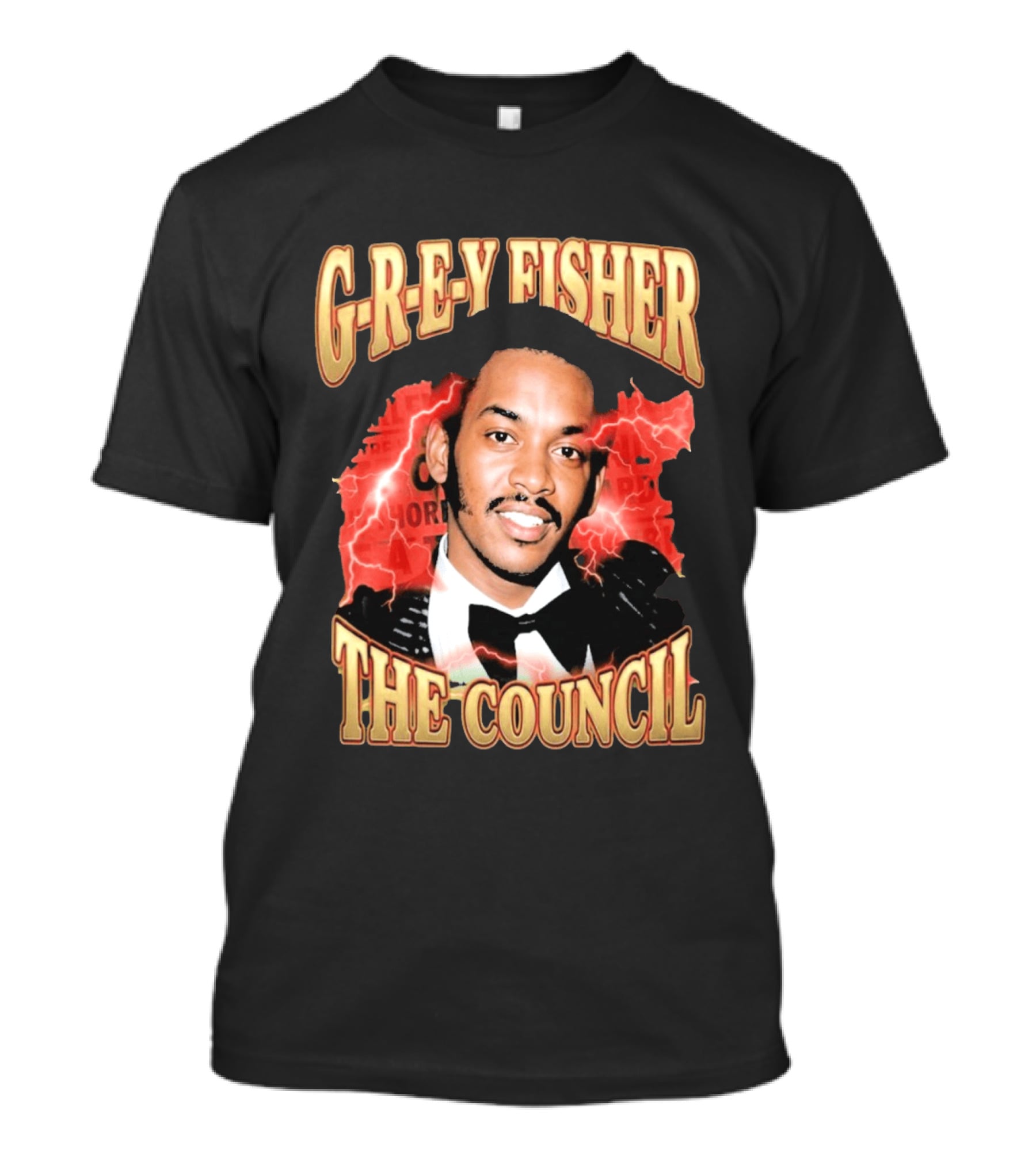 G REY Fisher The Council T-Shirt