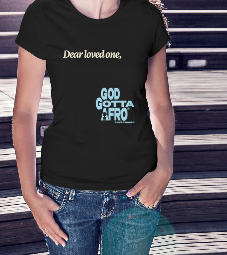 Roc Nation Rapsody Dear Loved One God Got A Afro T-Shirt
