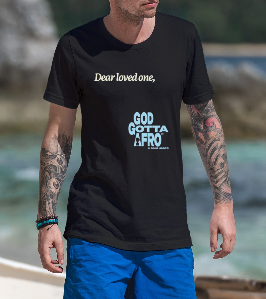 Roc Nation Rapsody Dear Loved One God Got A Afro T-Shirt