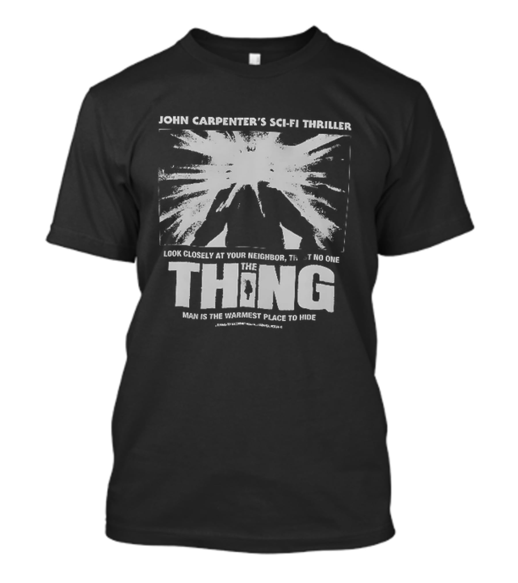 John Carpenter's Sci Fi Thriller The Thing 1982 Movie T-Shirt