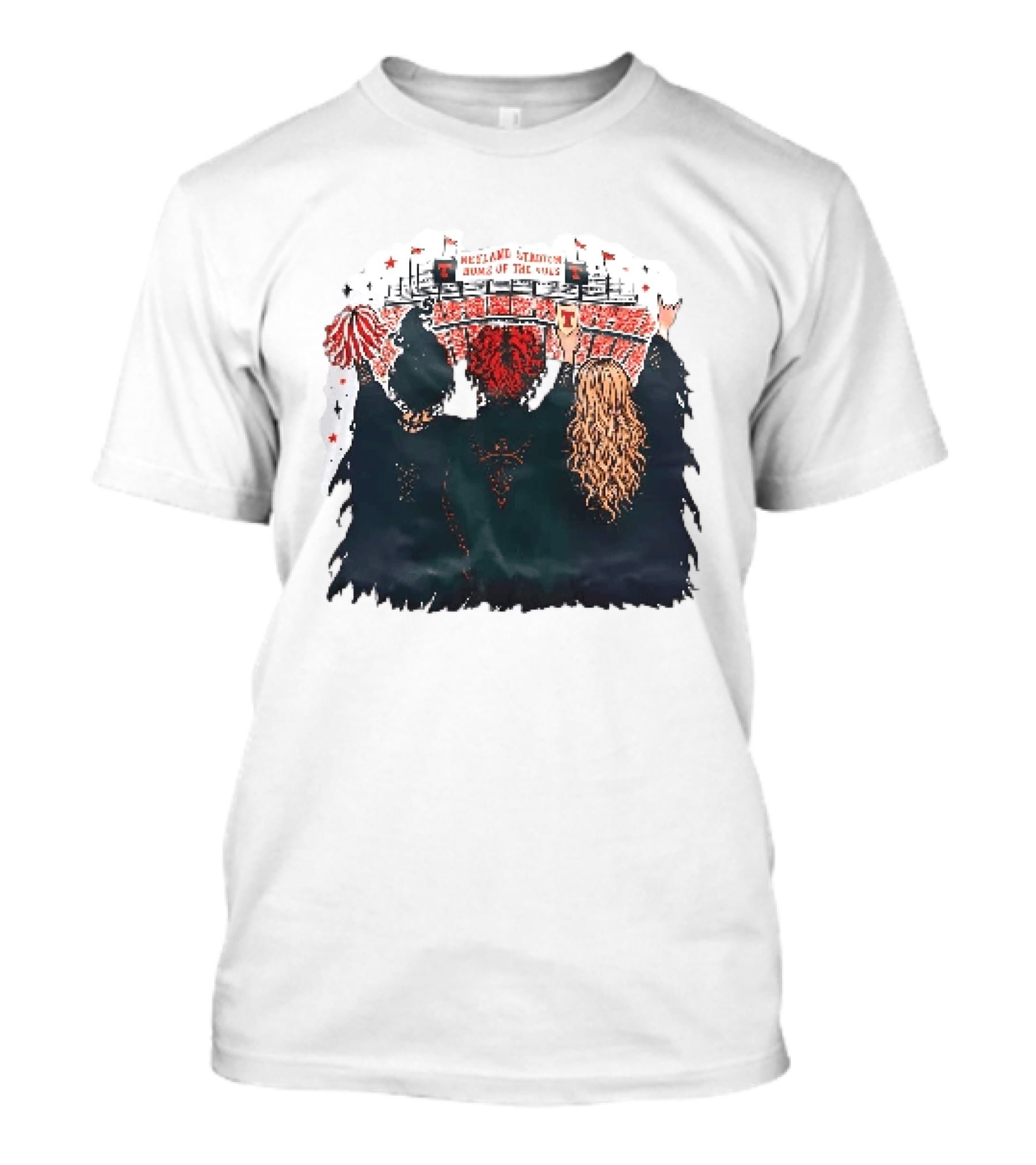Neyland Stadium Home Of The Vols With Hocus Pocus Sanderson Sisters T-Shirt