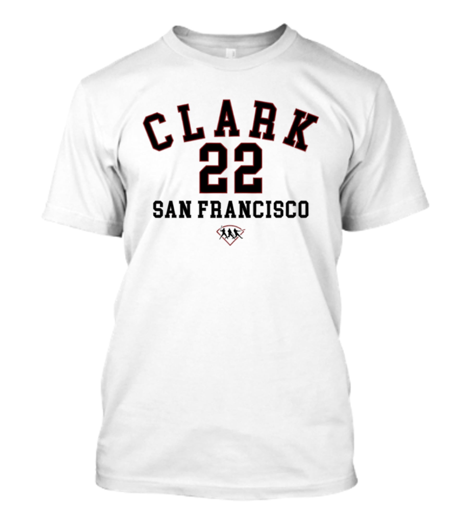 San Francisco Giants Clark 22 MLB Baseball T-Shirt
