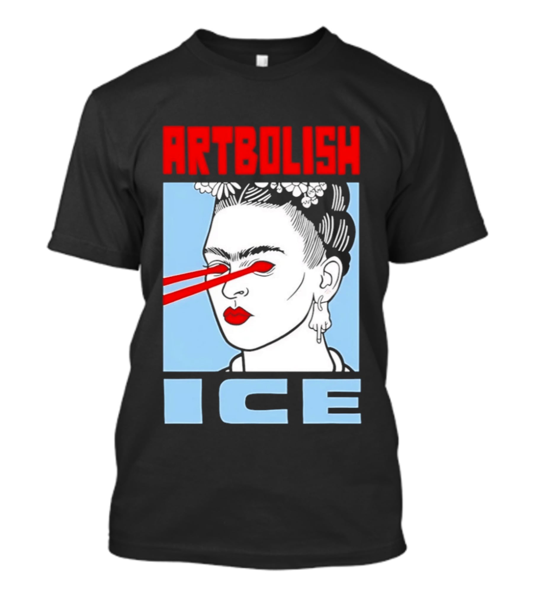 ARTBOLISH ICE Frida Kahlo Lalo T-Shirt