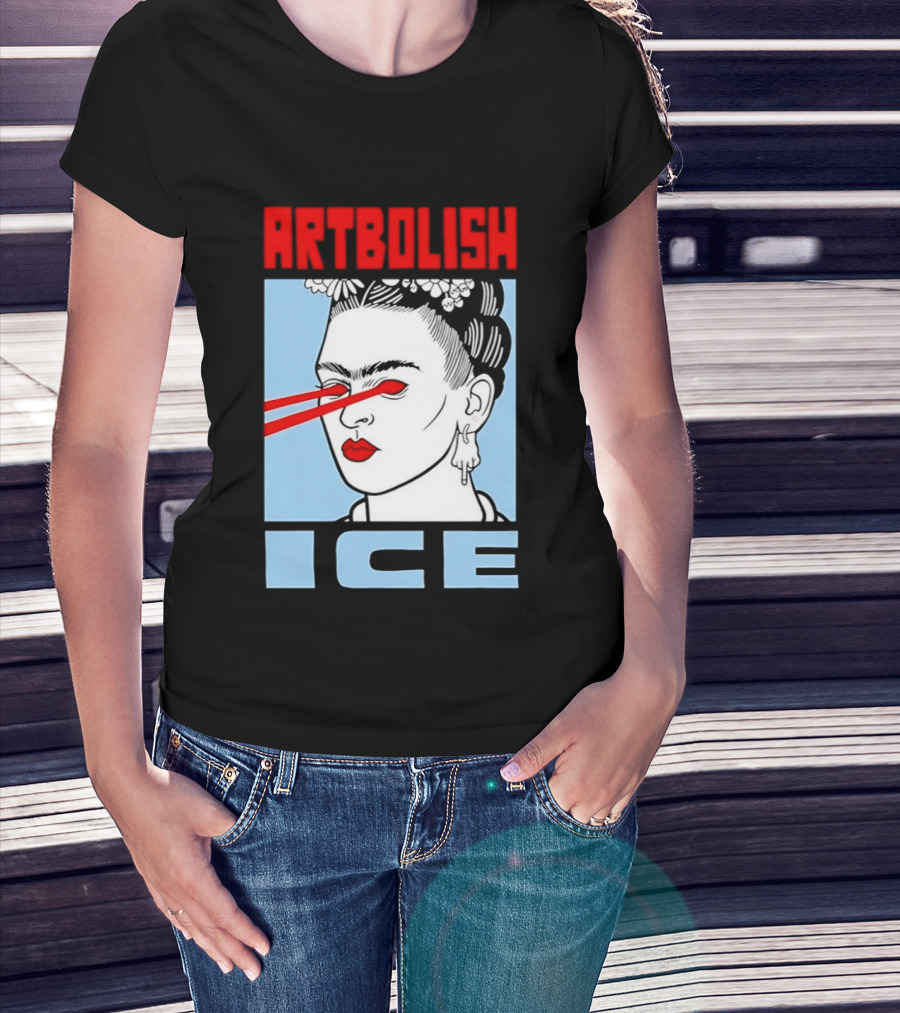 ARTBOLISH ICE Frida Kahlo Lalo T-Shirt