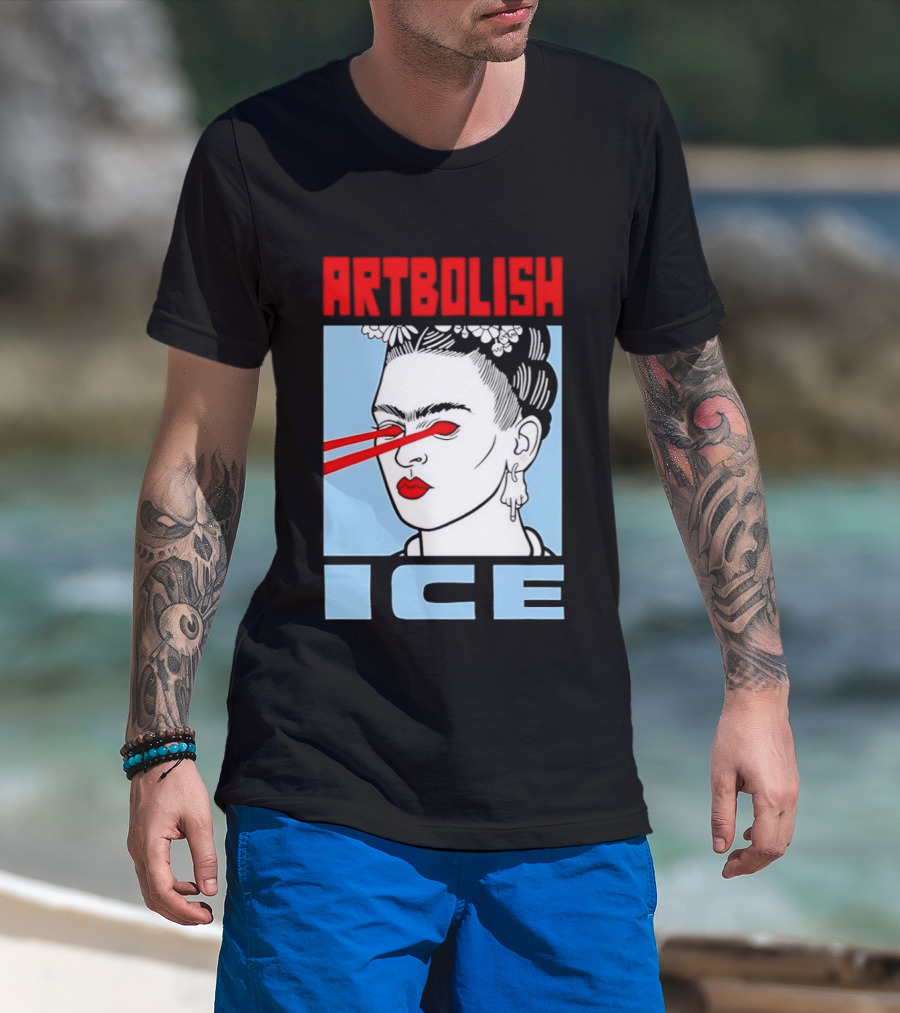 ARTBOLISH ICE Frida Kahlo Lalo T-Shirt