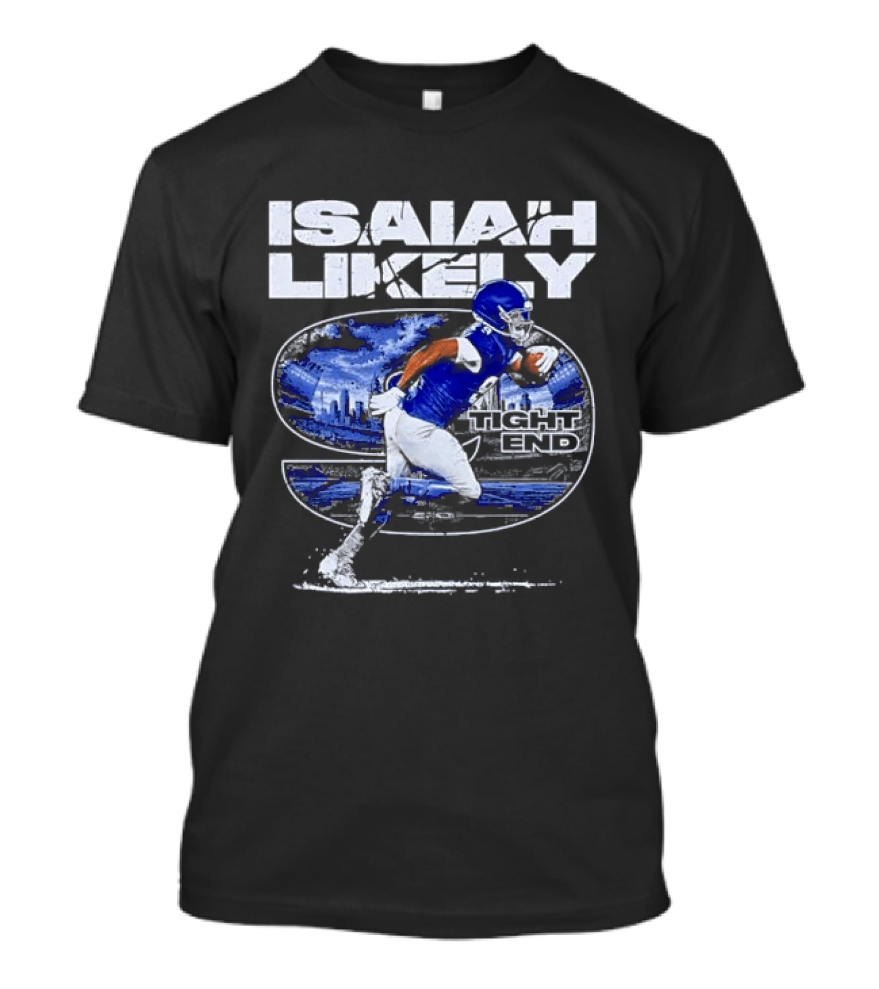 Isaiah Likely Tight End New York Giants Player T-Shirt