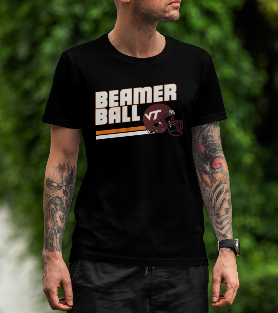 Beamer Ball VT Football Virginia Tech Frank Beamer Coach T-Shirt