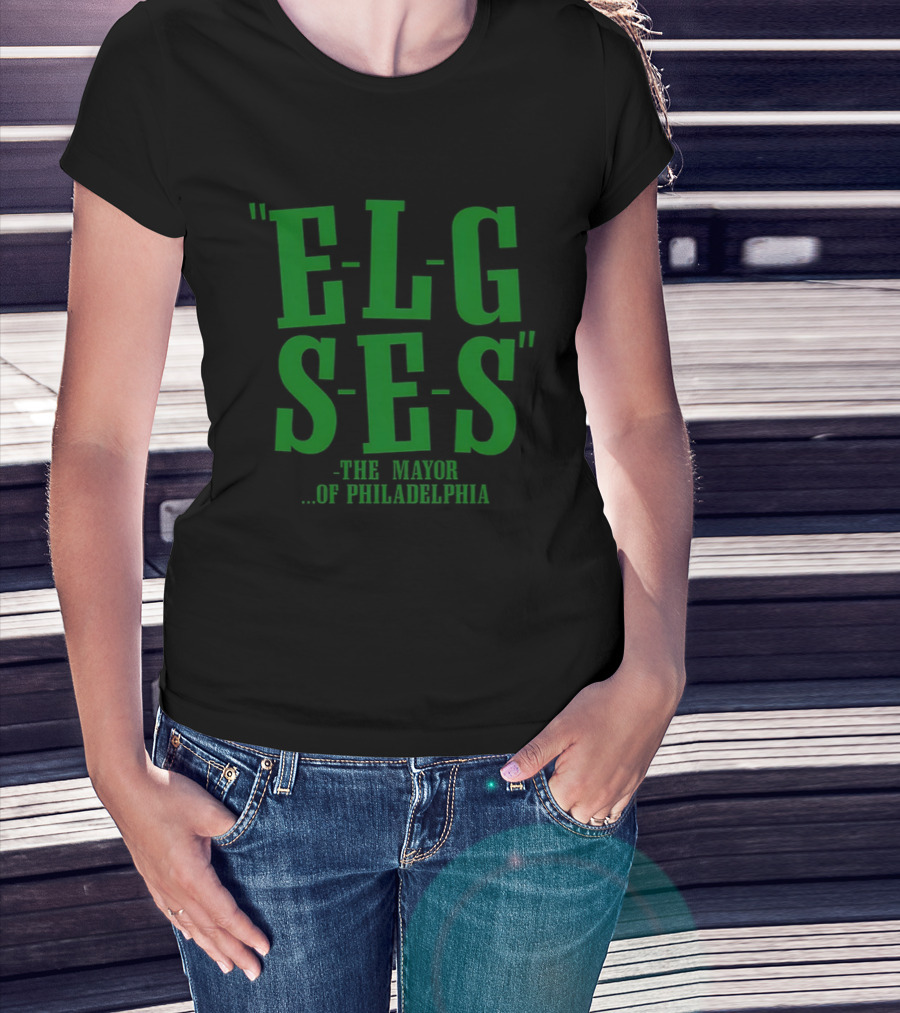 Philadelphia Eagles ELGSES The Mayor Of Philadelphia T-Shirt