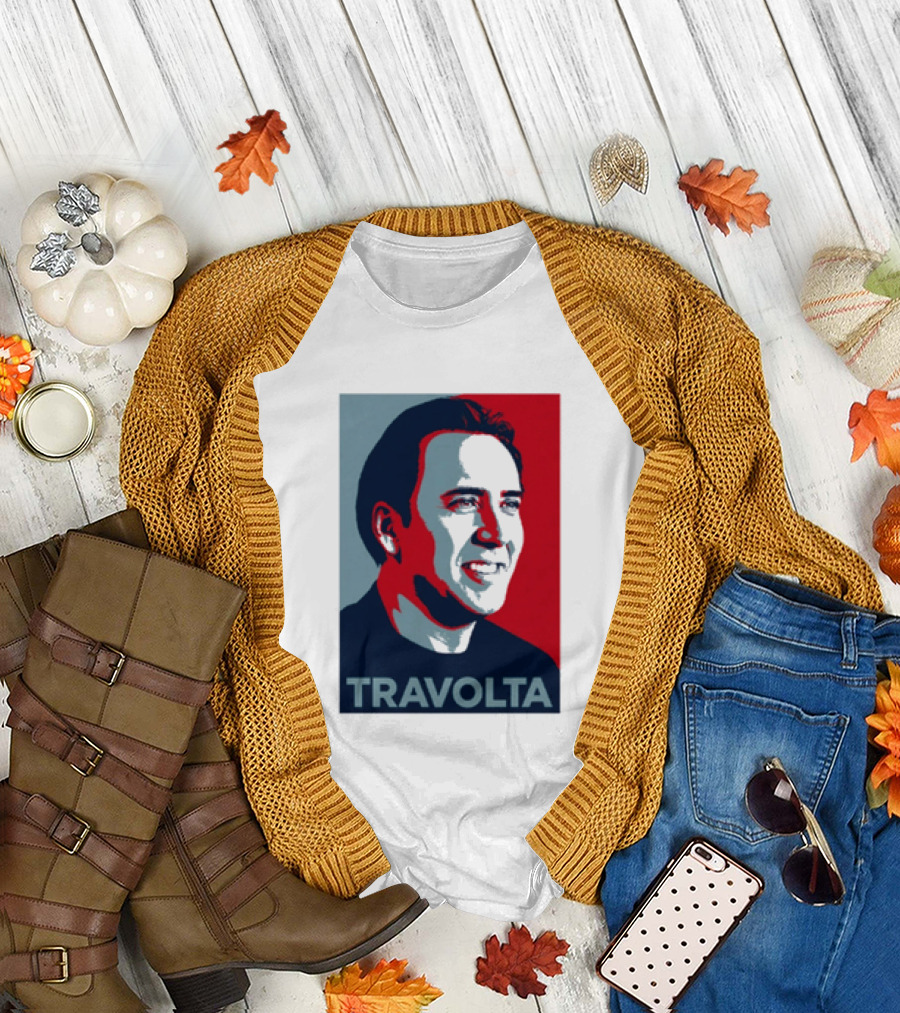 Nicolas Cage Travolta Hope Face Off Image T-Shirt