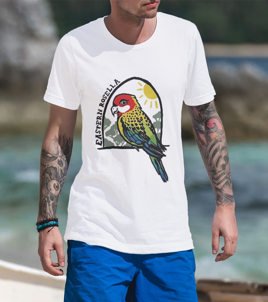 Eastern Rosella Bird Sunshine T-Shirt