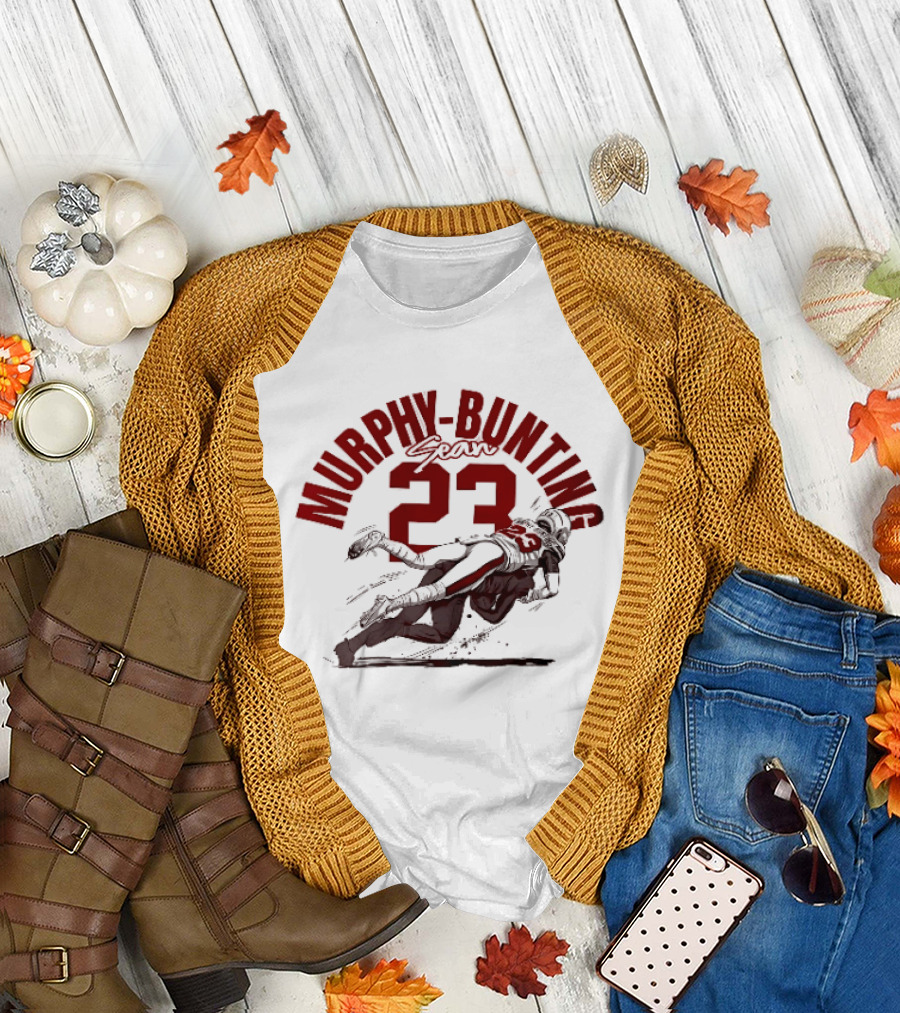 Murphy Bunting Sean 23 Arizona Football Athlete T-Shirt
