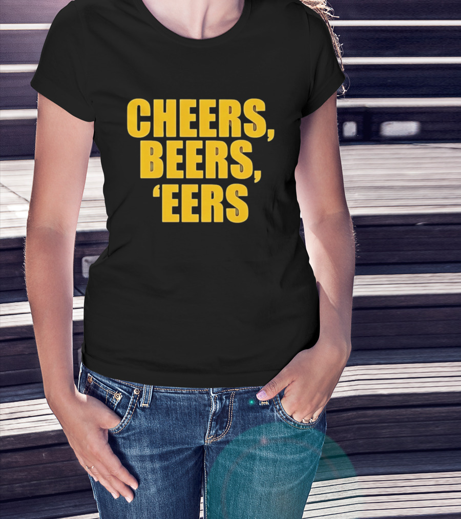 Cheers Beers Eers West Virginia Mountaineers Fans Celebration T-Shirt