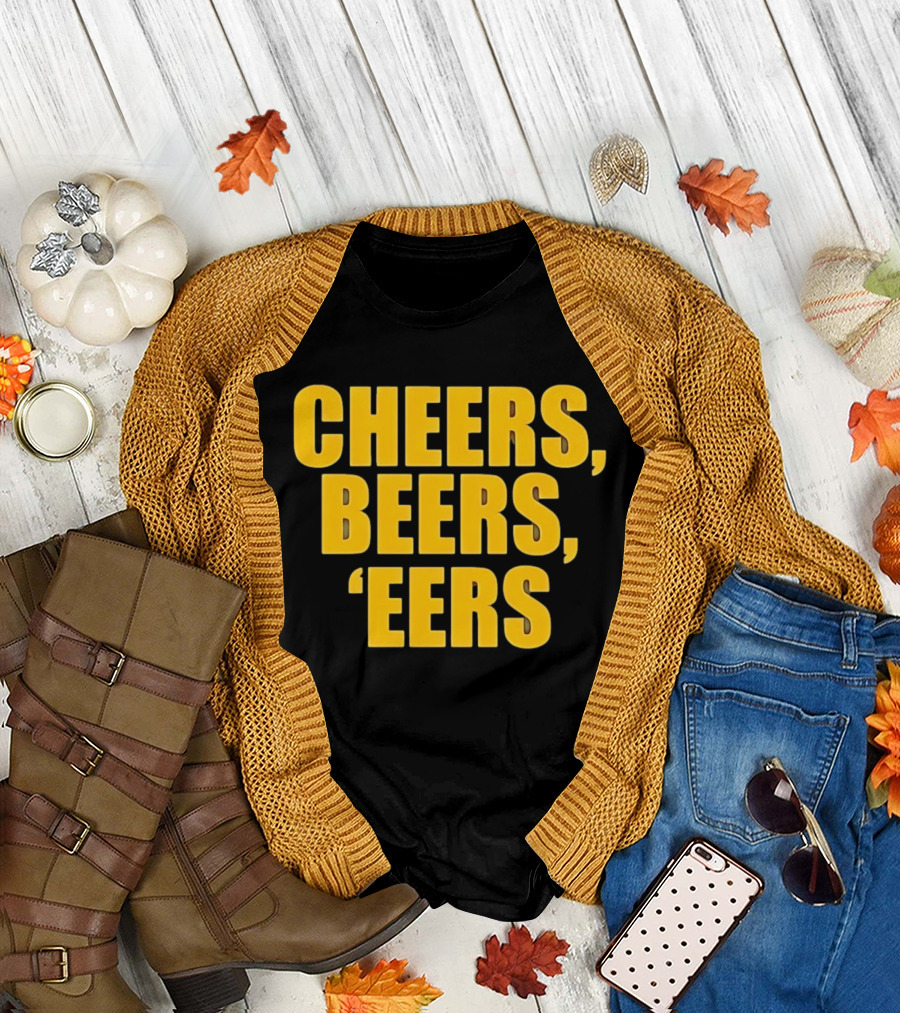 Cheers Beers Eers West Virginia Mountaineers Fans Celebration T-Shirt