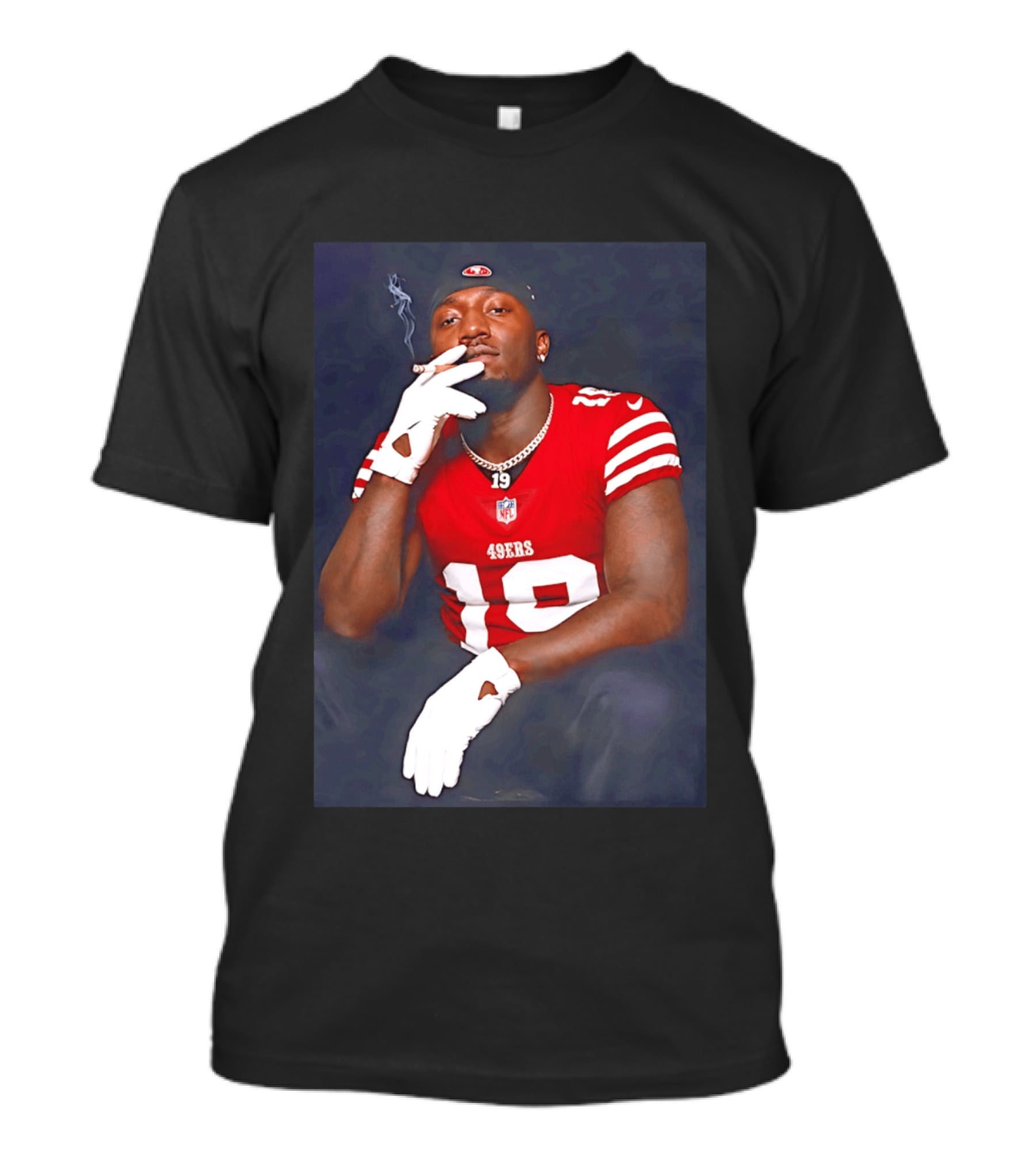 Deebo Samuel 19 NFL San Francisco 49ers Smoking T-Shirt