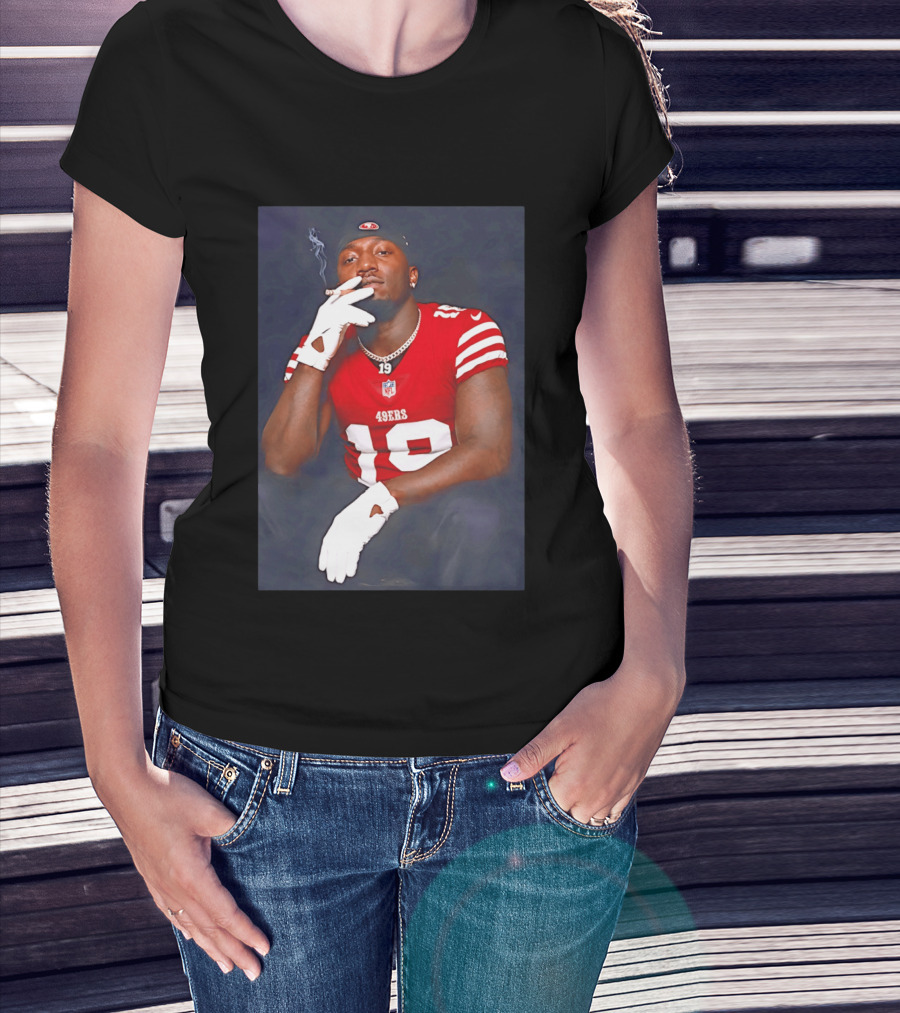 Deebo Samuel 19 NFL San Francisco 49ers Smoking T-Shirt