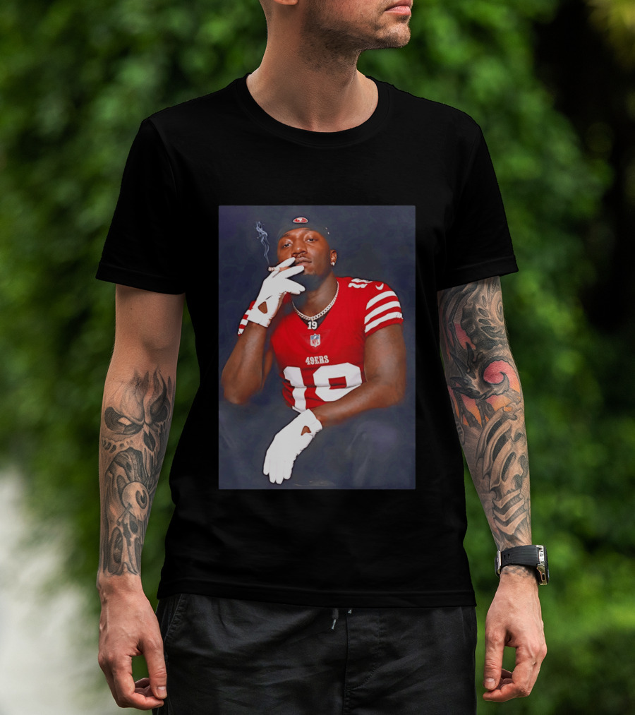 Deebo Samuel 19 NFL San Francisco 49ers Smoking T-Shirt