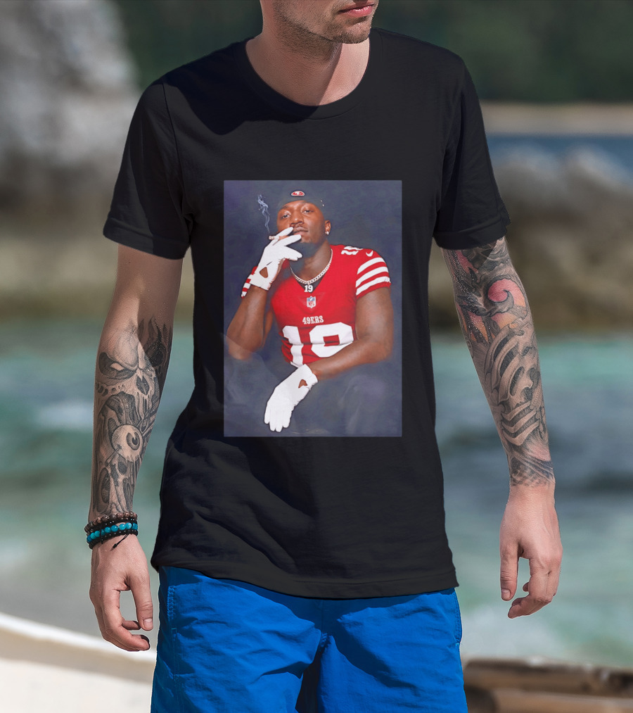 Deebo Samuel 19 NFL San Francisco 49ers Smoking T-Shirt